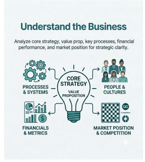 Understand the business